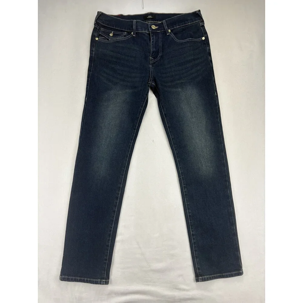 True Religion Men's Relaxed Fit Jeans Waist‎ 32 Dark Wash